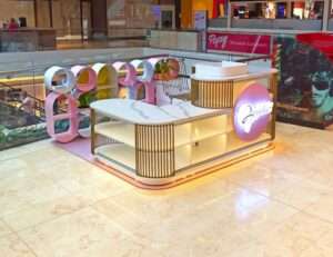 Diseño burbuja comercial