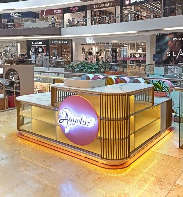 Diseño burbuja comercial