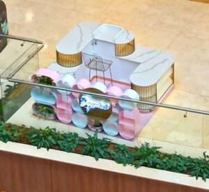 Diseño burbuja comercial