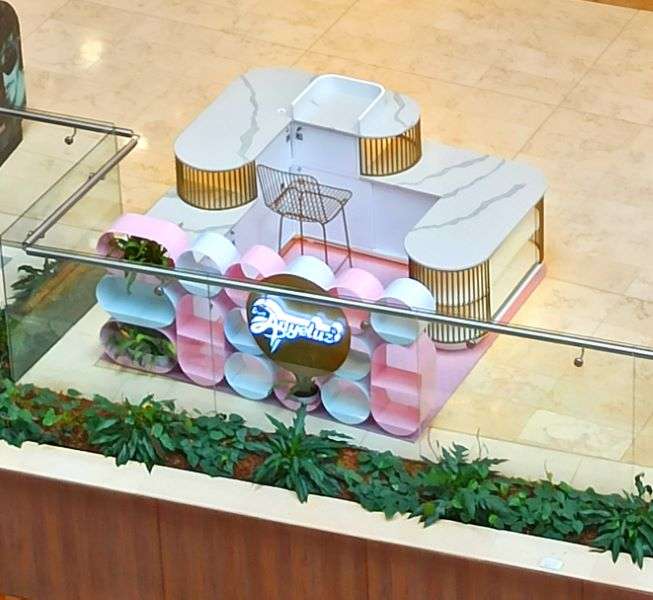 Diseño burbuja comercial