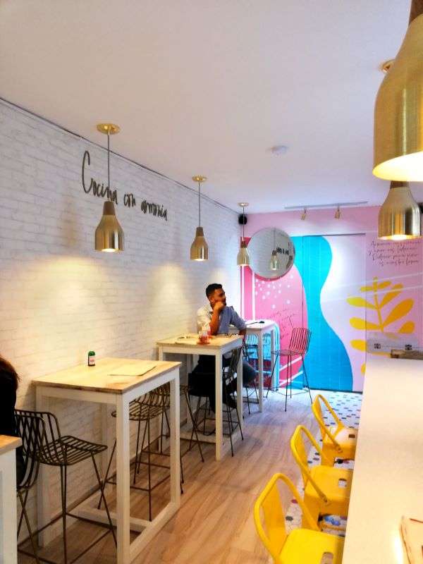 Diseño interior restaurante Medellín